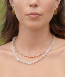 Amuleto Rose Quartz Choker