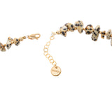 Amuleto Dalmatian Jasper Choker