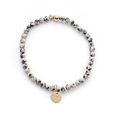Amuleto Dalmatian Jasper Bracelet - Small bead