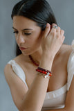 Amuleto Bold Carnelian Bracelet