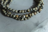 Amuleto Dalmatian Jasper Wrap Bracelet - Small bead